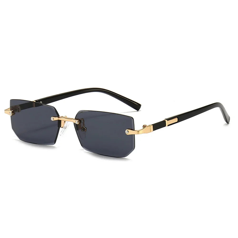 Trendy Dubai Style Sunglasses - Black