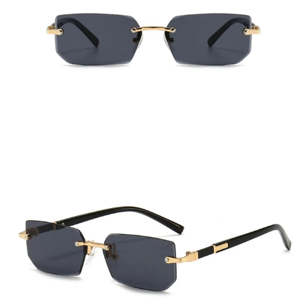 Trendy Dubai Style Sunglasses - Black