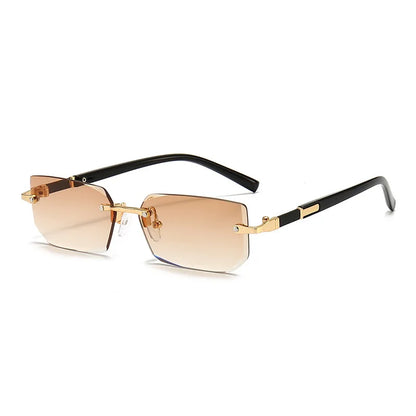 Trendy Dubai Style Sunglasses - Brown