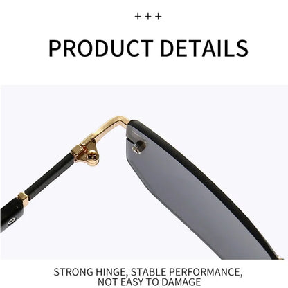 Trendy Dubai Style Sunglasses - Black